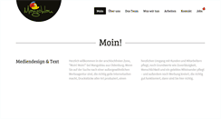 Desktop Screenshot of mangoblau.de