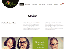 Tablet Screenshot of mangoblau.de